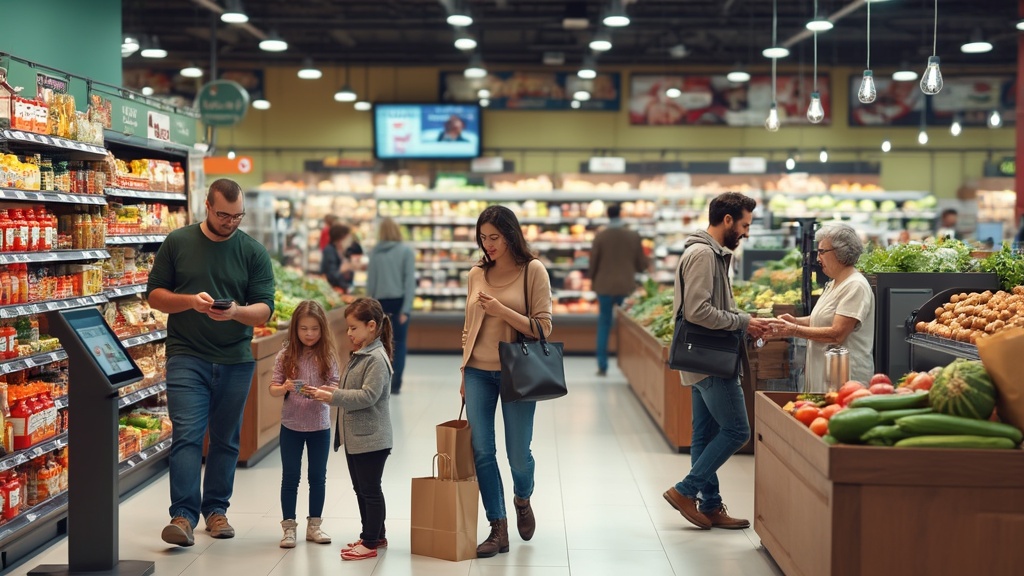 Modern grocery store technology