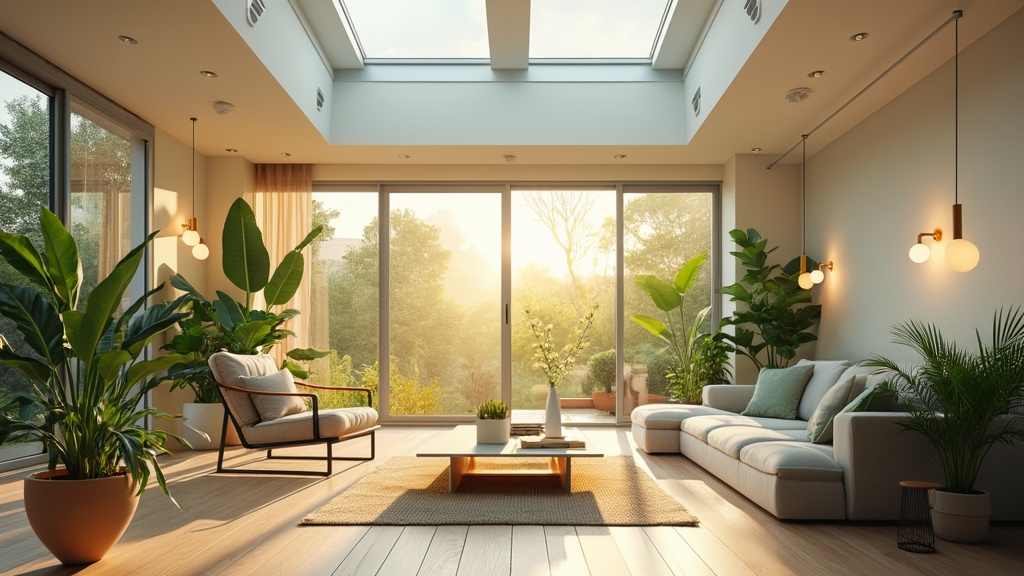 Modern eco-friendly living room